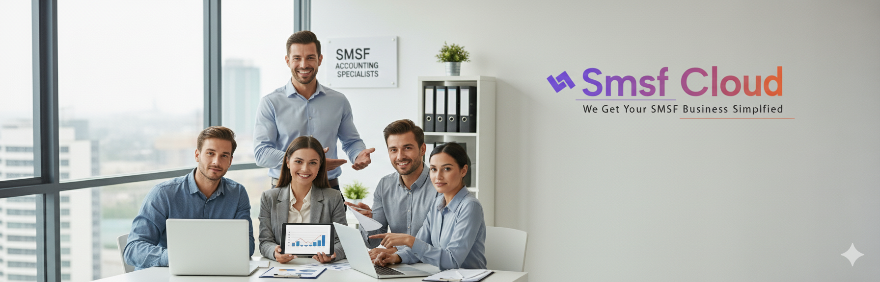 SMSF Cloud team working together